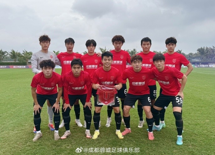 成都蓉城U21以10绝杀上海申花U21，获得U21联赛亚军！