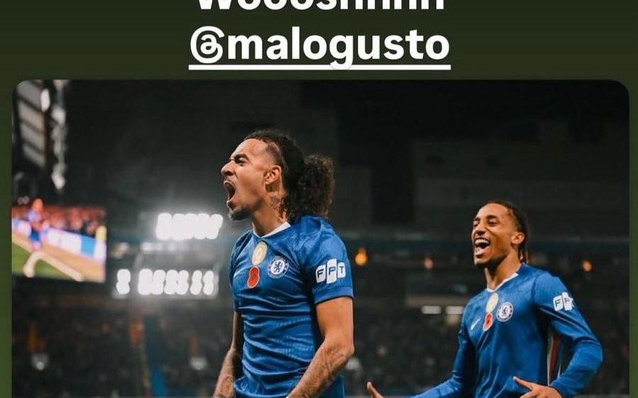 古斯托斩获一线队首球，科尔威尔：难以置信，我的兄弟进球了