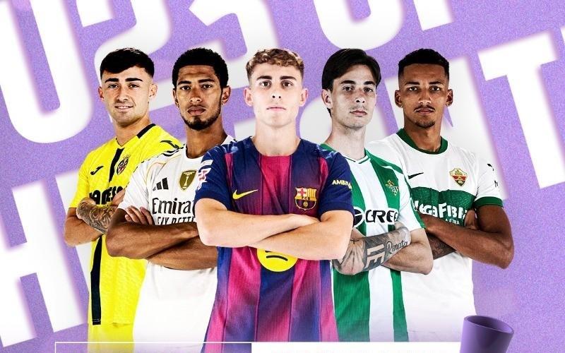 西甲11月最佳U23球员候选：贝林厄姆、费尔明领衔