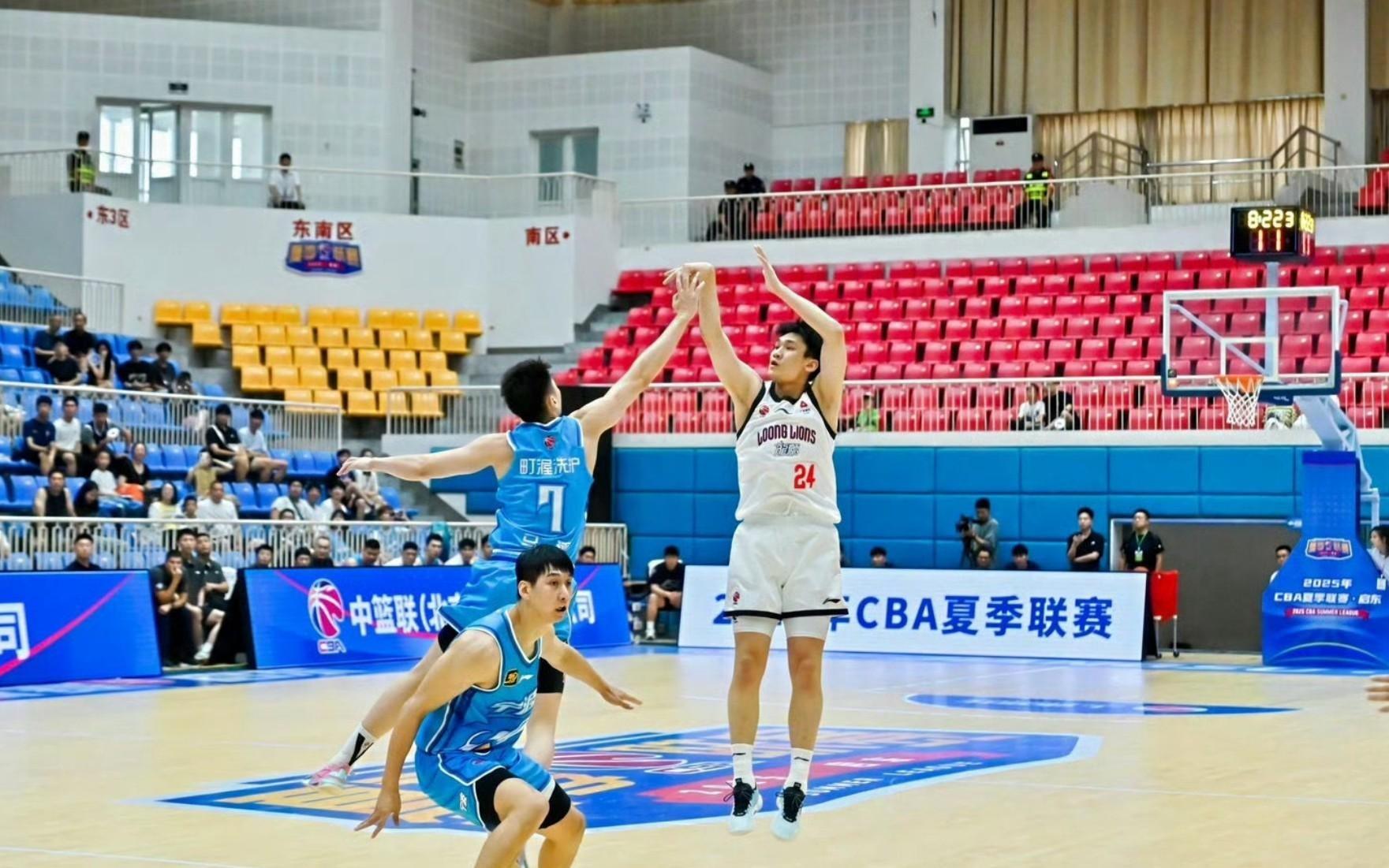 状态不俗，管子煜CBA夏联首秀高效得2