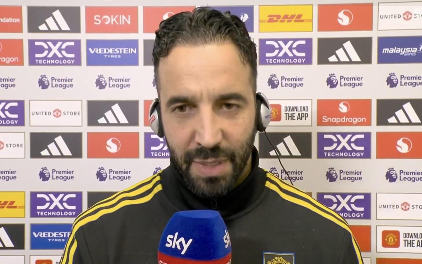 阿莫林：阵型不是最重要的今晚阵型等比赛开始你们就知道了