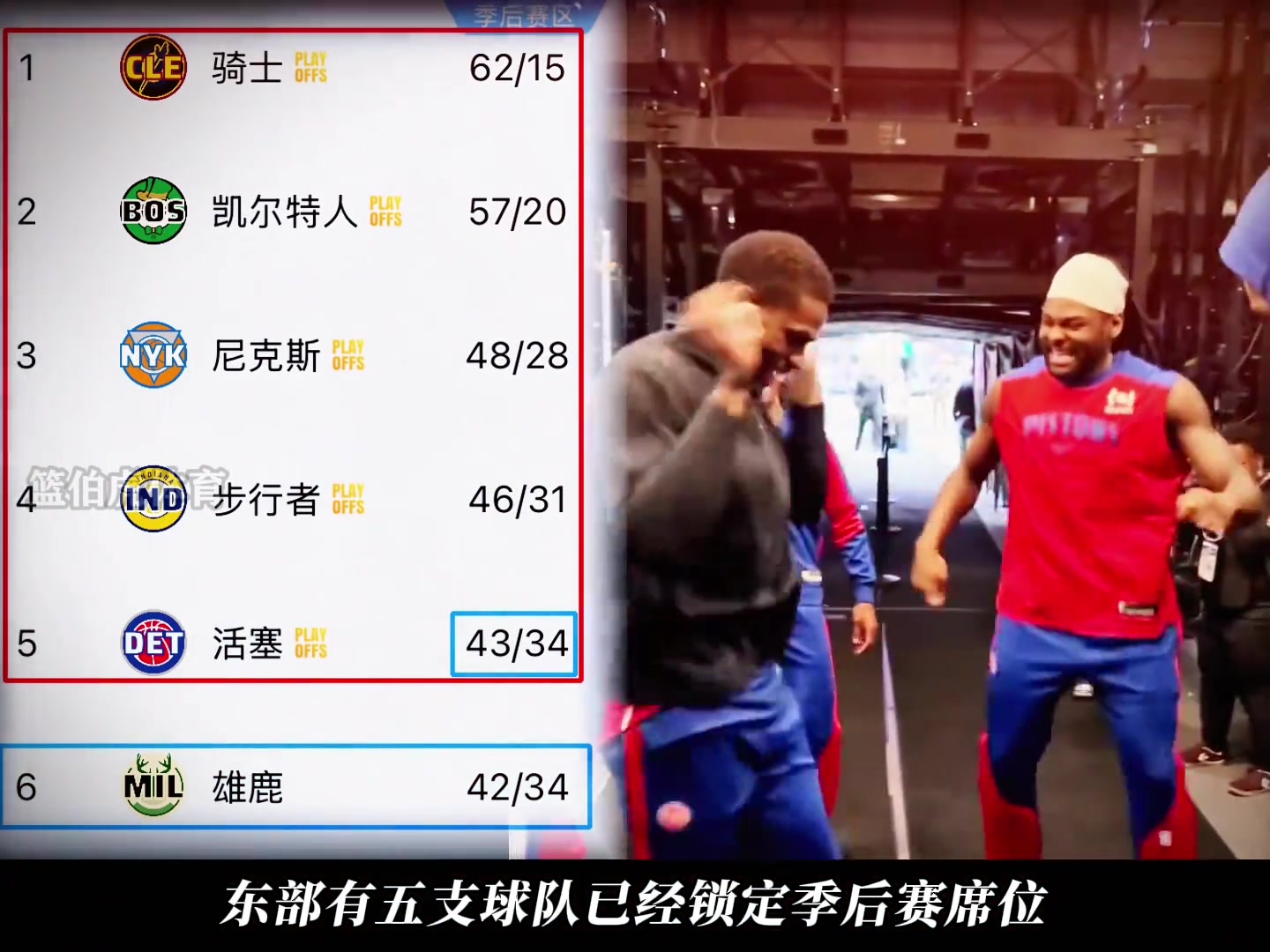 这状况十多年了！东部仅43胜就能进季后东西竞争环境完全失衡