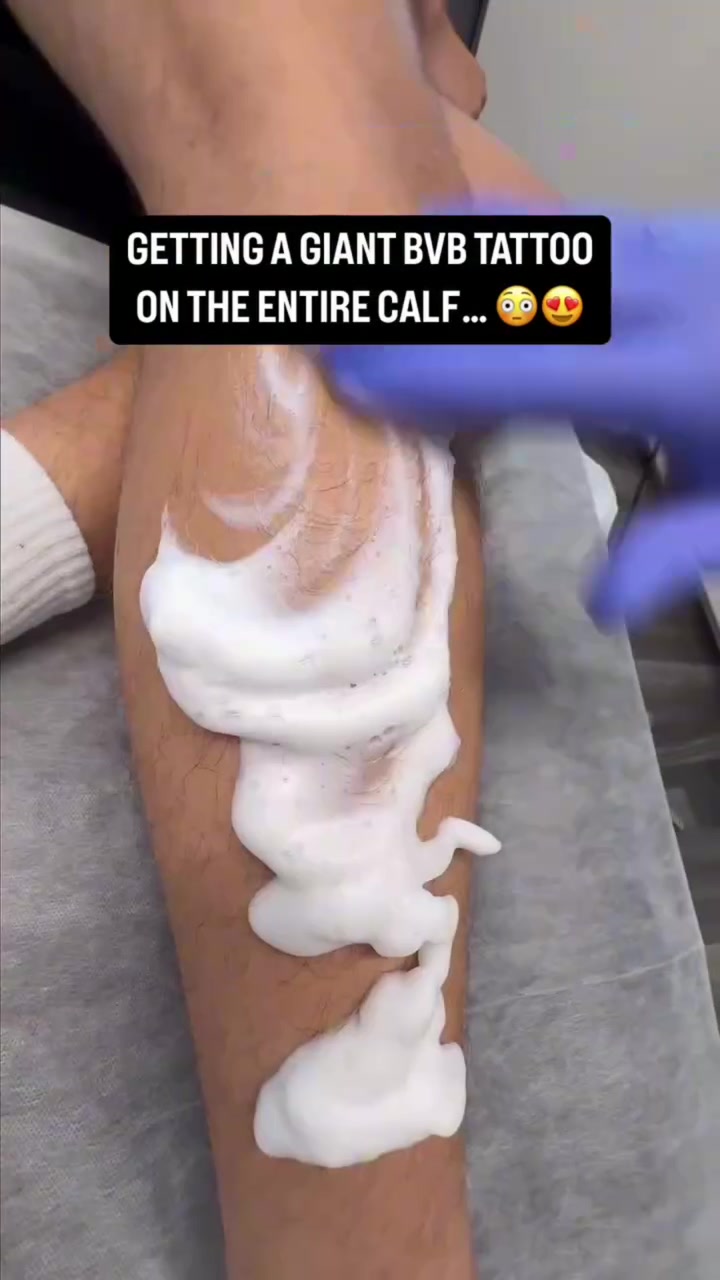 这是真的爱啊！当你把心爱的多特蒙德纹到身上