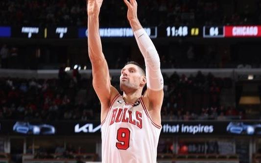 武切维奇28+12吉迪砍下三双公牛险胜奇才送对手14连败