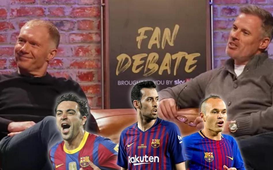 斯科尔斯、卡拉格都认为：哈白布是足球历史上最佳中场组合