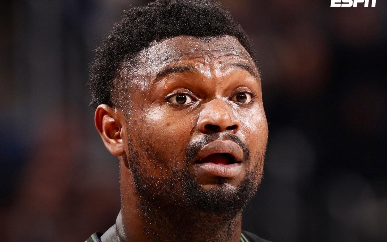 Shams：锡安因右腿内收肌受伤将缺席更长时间，三周后复查