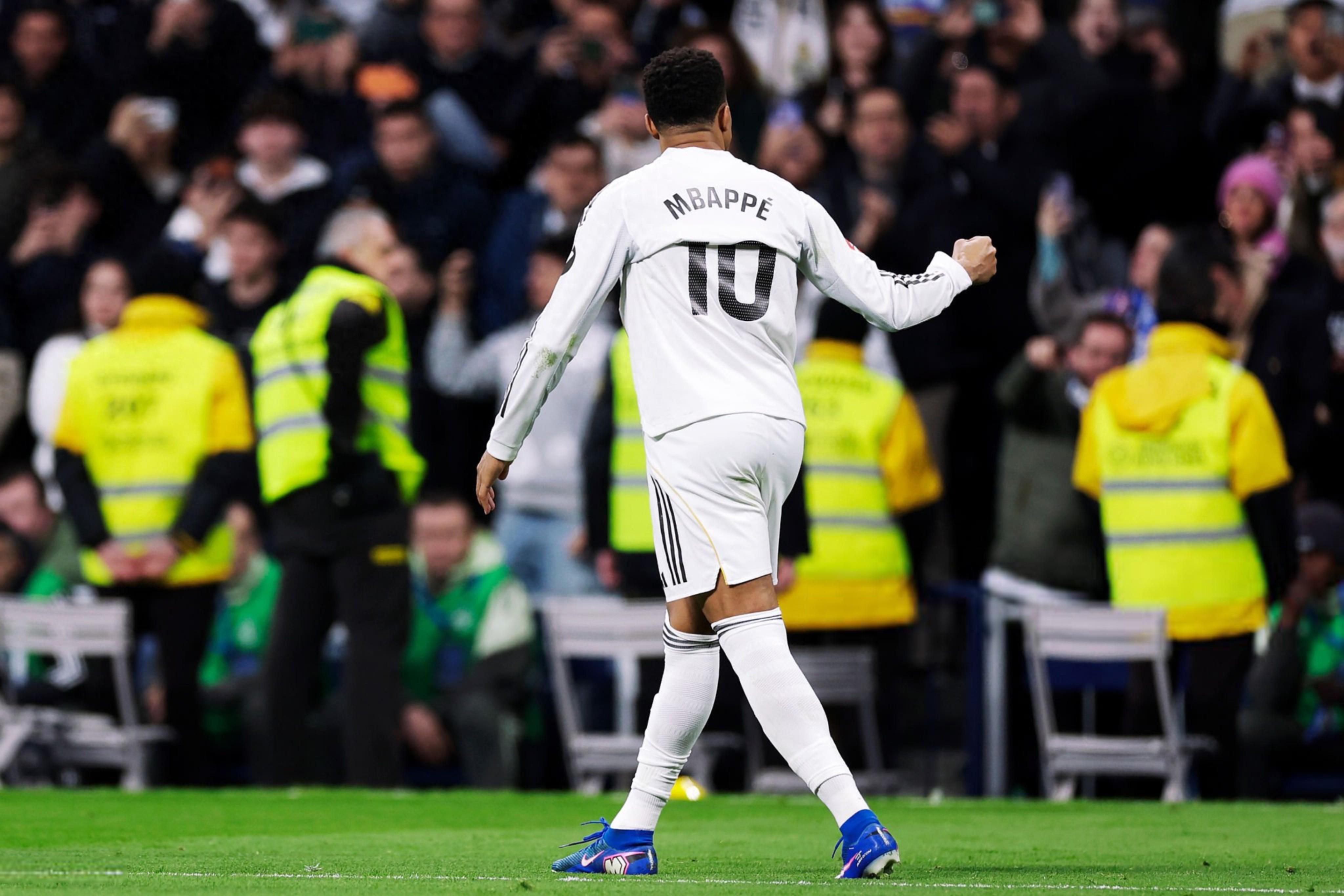 20！姆巴佩复出建功，贝林厄姆遭神扑，皇马知耻后勇，终结2连败