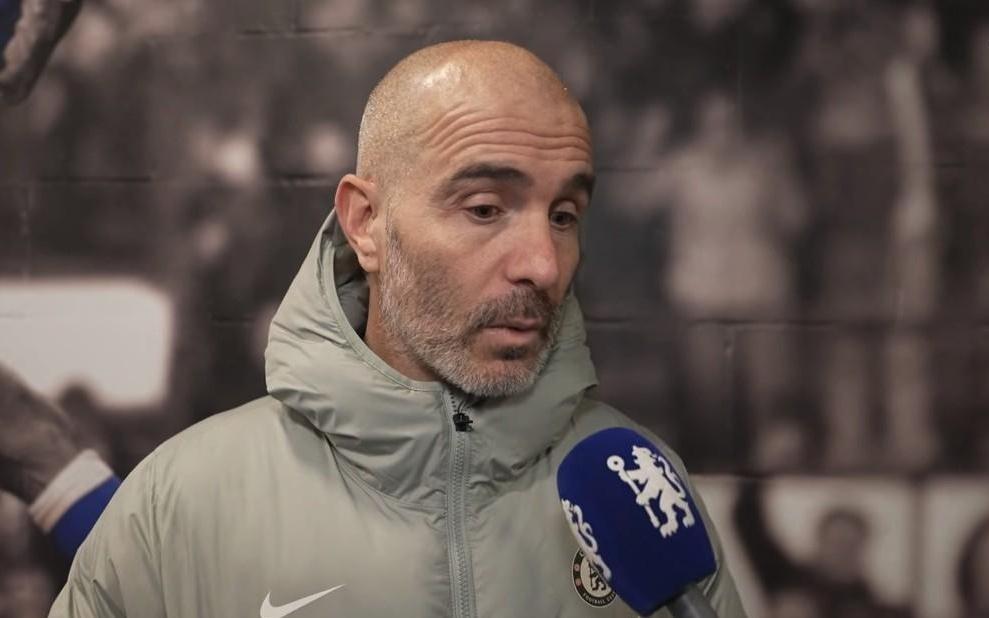 马雷斯卡：下半场换人后表现好多了现在足球没有容易的比赛