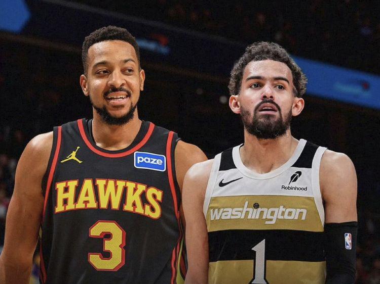 开拓者117101老鹰，杨瀚森1秒没打！目睹队友出战38分钟三分9中1