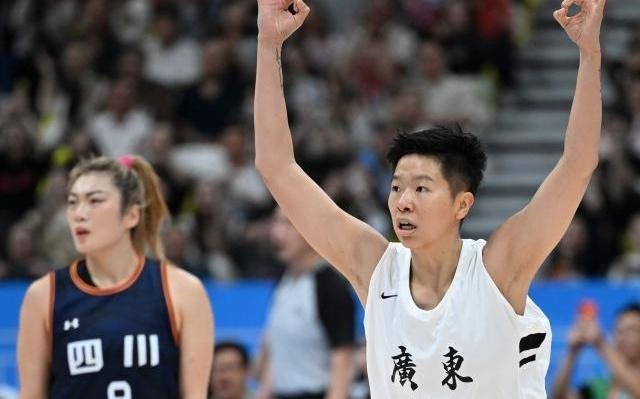 一年内两次挑落豪强四川广东全运女篮主场摘金！