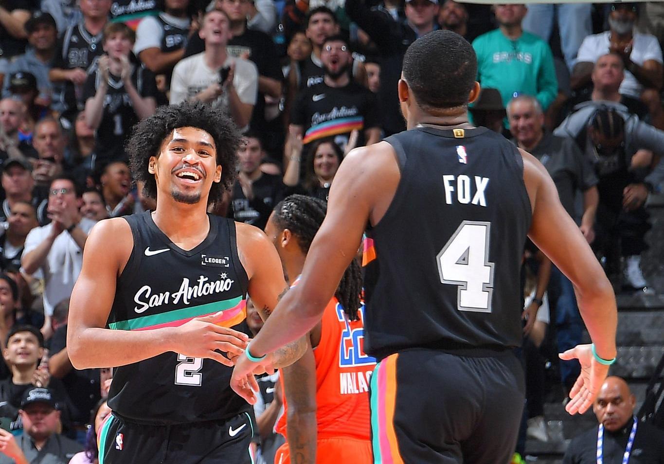 双杀雷霆！马刺崛起专克豪强：19岁榜眼崛起，22分钟砍10助5断