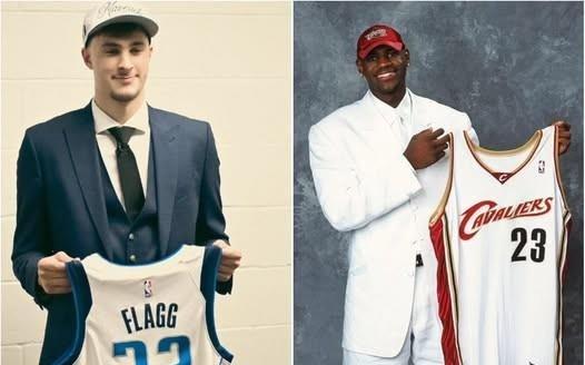 弗拉格成为第2位圣诞大战砍25+分的新秀，此前仅詹姆斯做到过