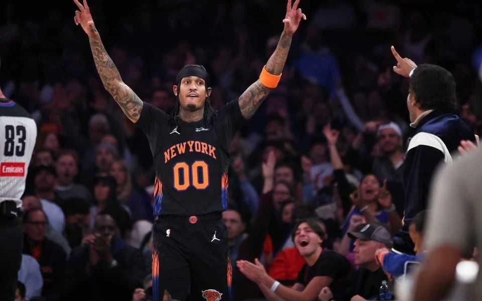 东部第二！尼克斯最多领先41分狂胜爵士布伦森33分引7人上双