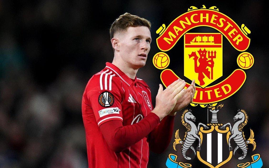 记者：曼联、纽卡有意安德森，森林要价1至1.2亿英镑