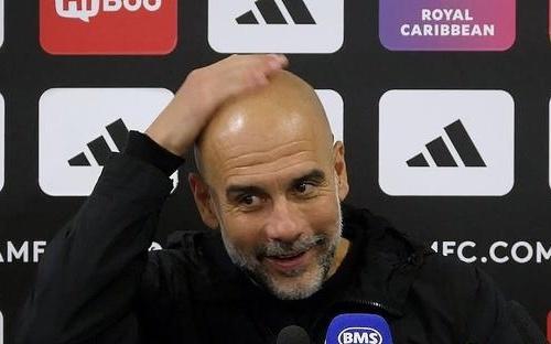 享受这场比赛吗瓜迪奥拉：上帝啊，我头发都掉光了！