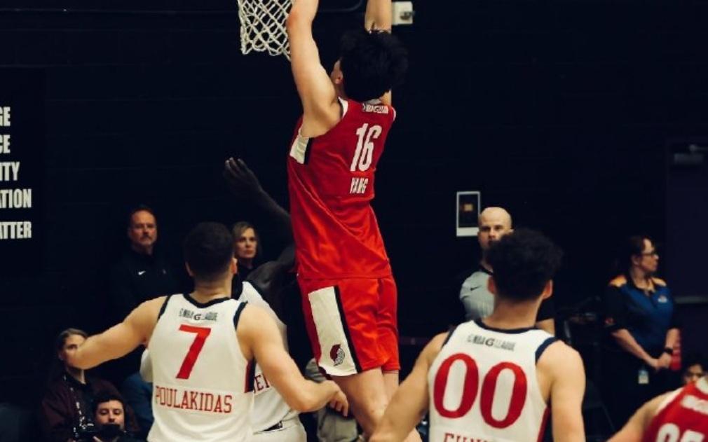 杨瀚森20+7+7+2+2，G联赛撕裂之城混音加时128135不敌圣地亚哥快船