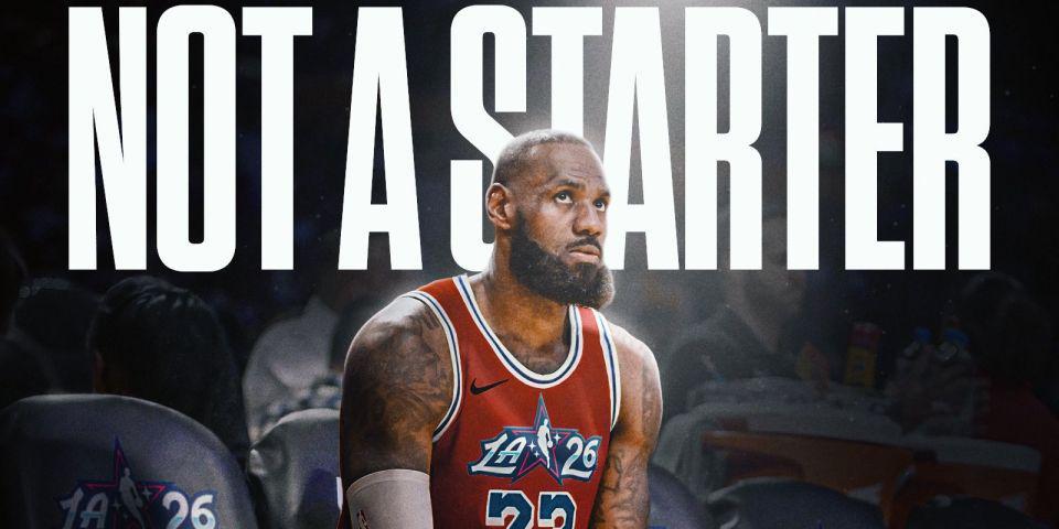 老詹全明星得票西部第9！无缘连续22年首发教练和萧华选他参赛