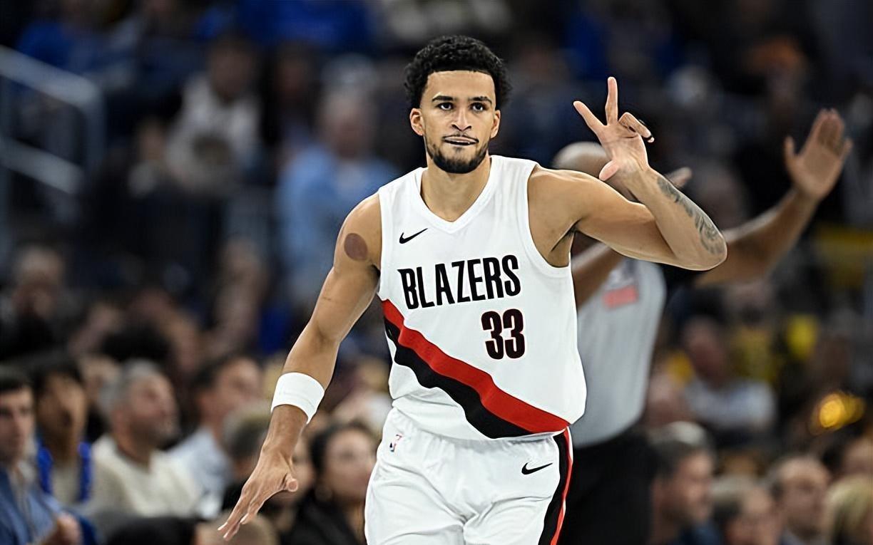 进攻效率直线下滑，开拓者锋线大将拿到大合同后状态明显下降了