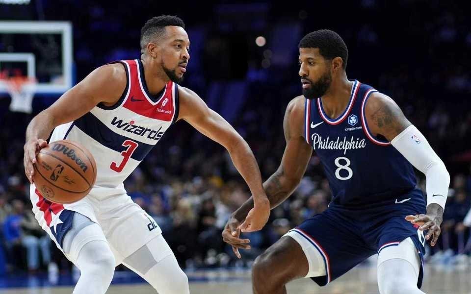 76人双杀奇才：马克西35+6单节20分连续20场20+队史第三