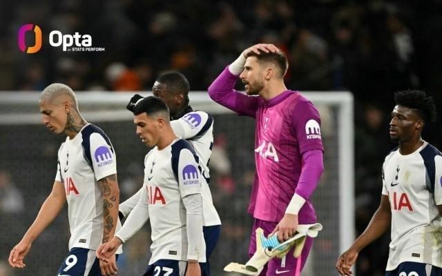 热刺3连败，平队史主场输球纪录