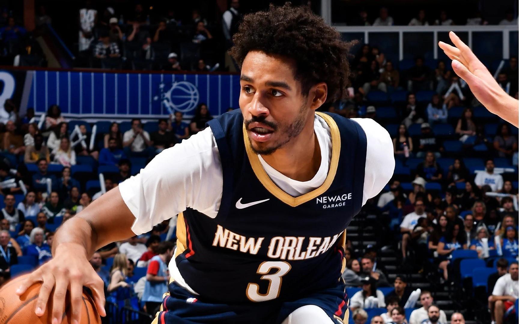 鹈鹕官方：乔丹普尔左侧股外侧肌轻微拉伤，将休战710天