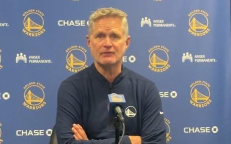 科尔：当对方球星休战时我们都提心吊胆，最近这种情况勇士12战全败